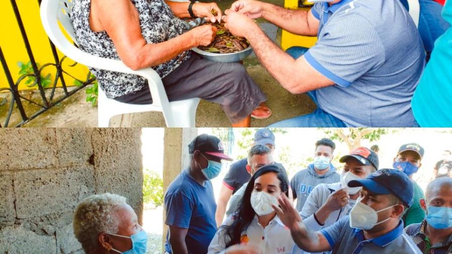 Héctor Acosta lleva ayuda navideña a los más necesitados de su provincia