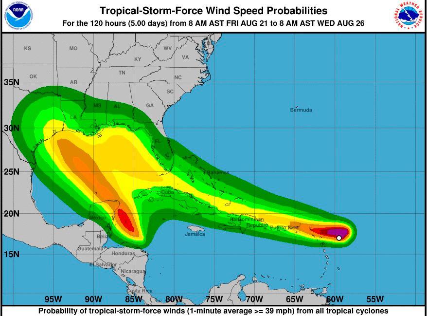 Aumentan a 19 las provincias dominicanas en alerta por la tormenta Laura 