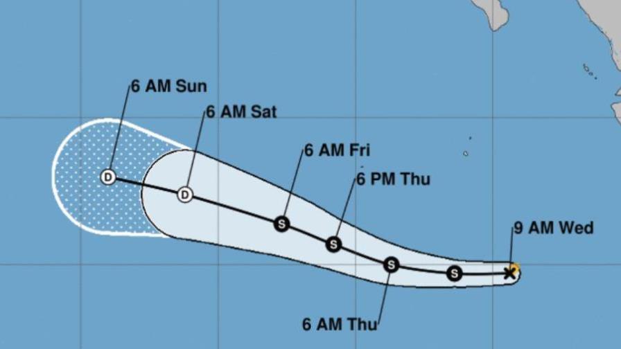 Se forma primera tormenta tropical de la temporada en el Pacífico Se forma primera tormenta tropical de la temporada en el Pacífico