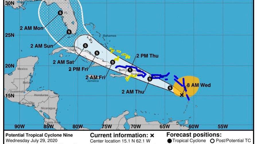 En alerta 19 provincias y el Distrito Nacional ante las fuertes lluvias que provocaría tormenta En alerta 19 provincias y el Distrito Nacional ante las fuertes lluvias que provocaría tormenta