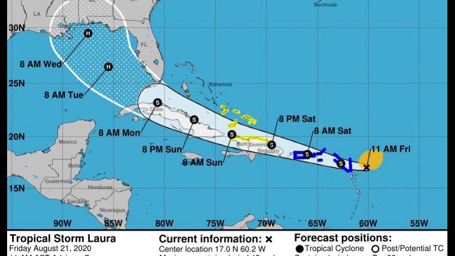 República Dominicana se prepara para el impacto de la tormenta Laura República Dominicana se prepara para el impacto de la tormenta Laura