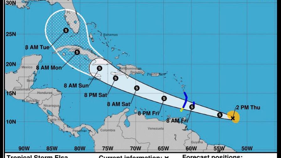 Se incrementarán las lluvias por onda tropical y vaguada; autoridades monitorean tormenta Elsa