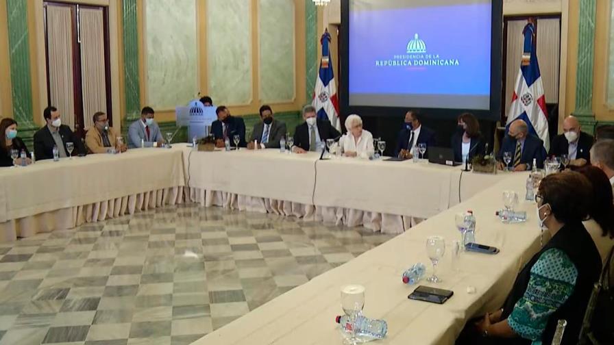 Rueda de prensa sobre transparencia en el Palacio Nacional 