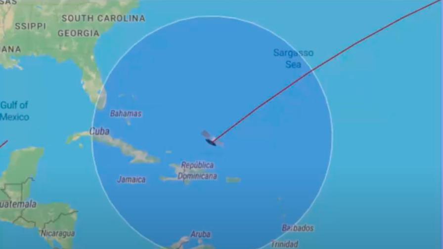 Rastreador en tiempo real del cohete chino