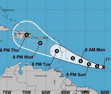Meteorología da “seguimiento estricto” a tormenta Dorian, que es amenaza para RD