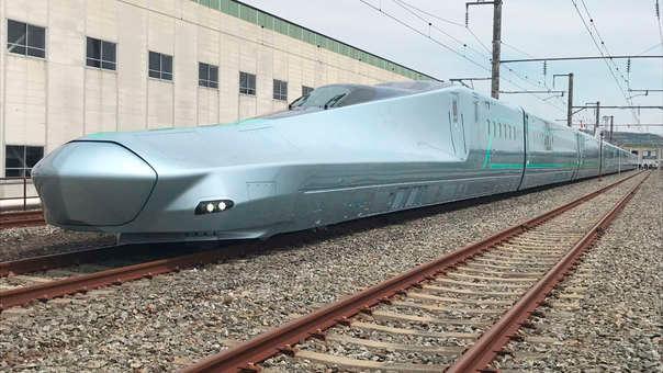 Un nuevo modelo de tren bala en Japón alcanza los 382 km/h