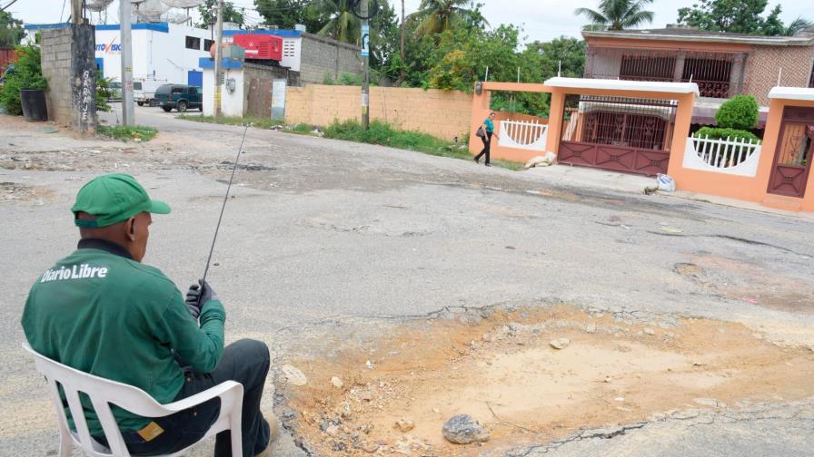 Vestigios de lo que una vez fue calle