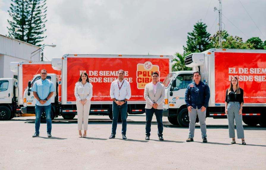 Pollo Cibao recibe la flotilla que manejará su distribución nacional junto a su aliado Truckslogic Dominicana