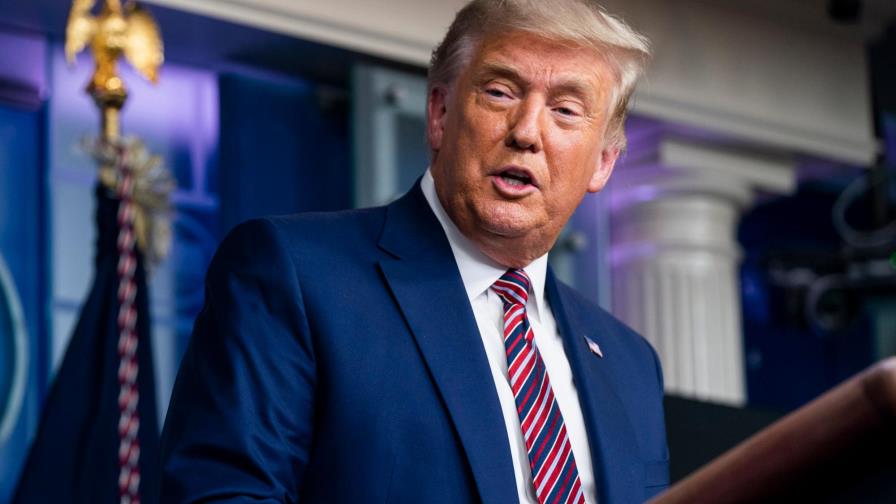 Trump basa su defensa en la libre expresión sin olvidar el “fraude” electoral