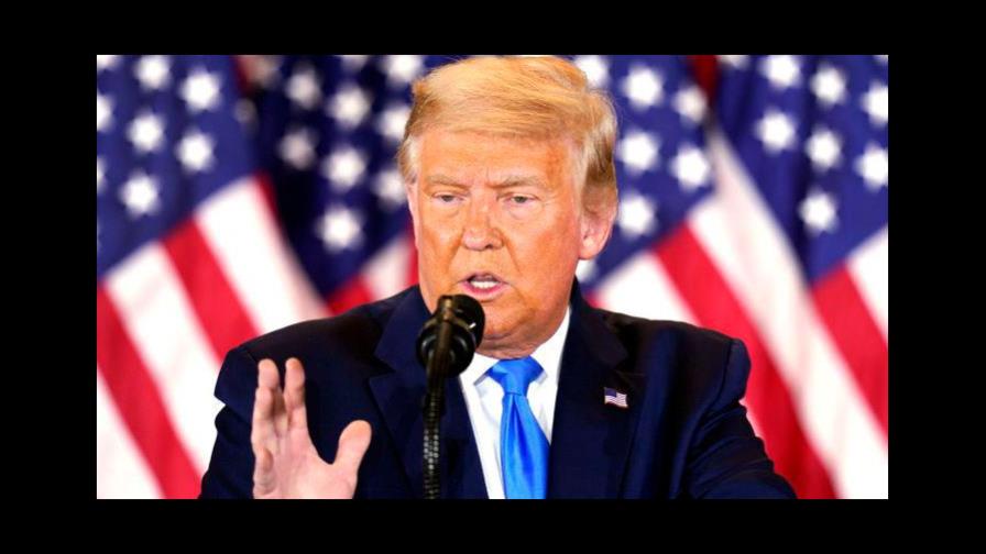 Verificación: la prematura declaración de victoria de Trump