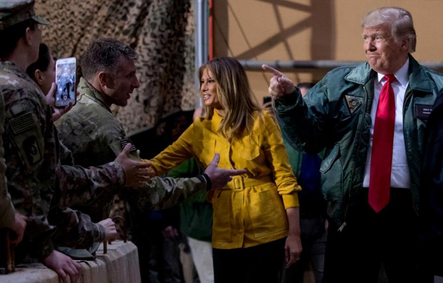 Twitter, el canal preferido de Trump, aguó la sorpresa de su viaje a Irak