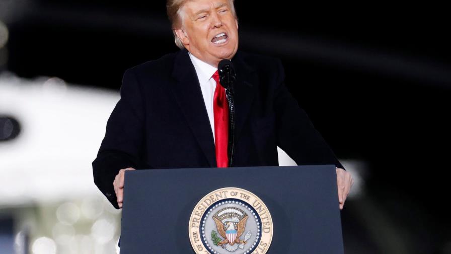 Trump lleva su discurso antidemocrático a Georgia antes de elecciones clave