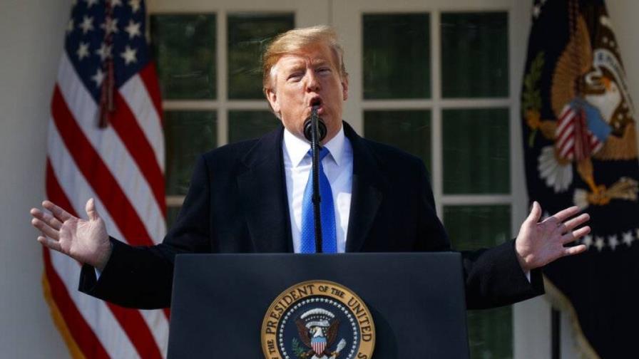 Trump vetaría impugnaciones a su declaración de emergencia