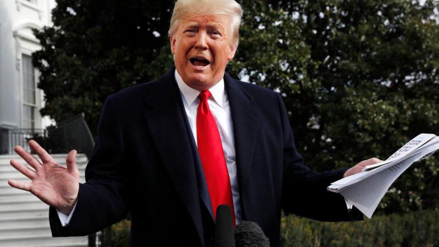 Trump pide un juicio político en el Senado