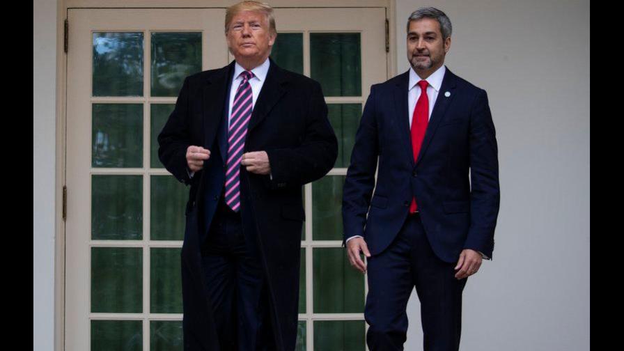 Trump y presidente paraguayo abordan corrupción y Venezuela Trump y presidente paraguayo abordan corrupción y Venezuela