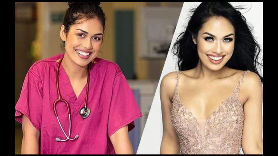 La Miss que cambió su corona por una bata para luchar contra el COVID-19