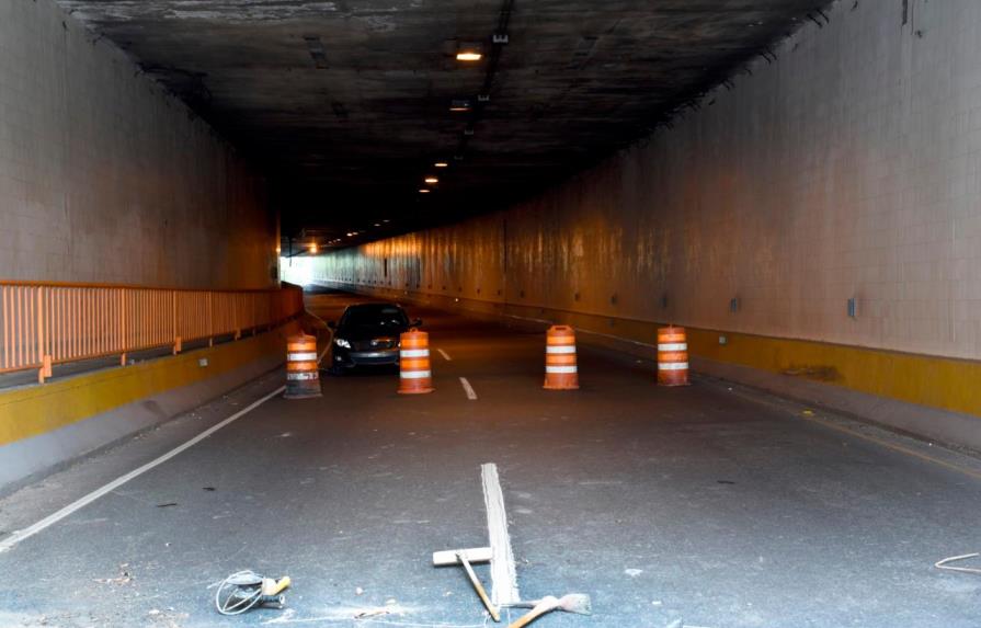 Darán mantenimiento a túneles de la capital desde este viernes hasta el lunes