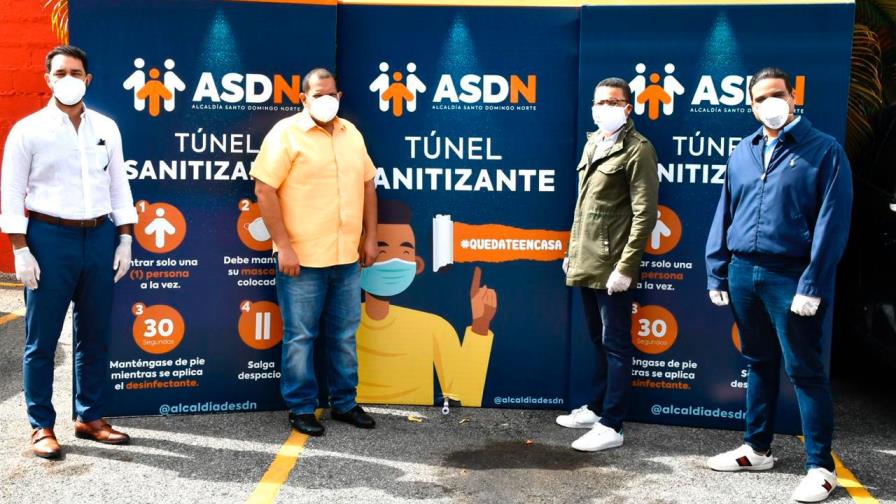 Codessd dona túneles sanitizantes a ayuntamiento Santo Domingo Norte Codessd dona túneles sanitizantes a ayuntamiento Santo Domingo Norte