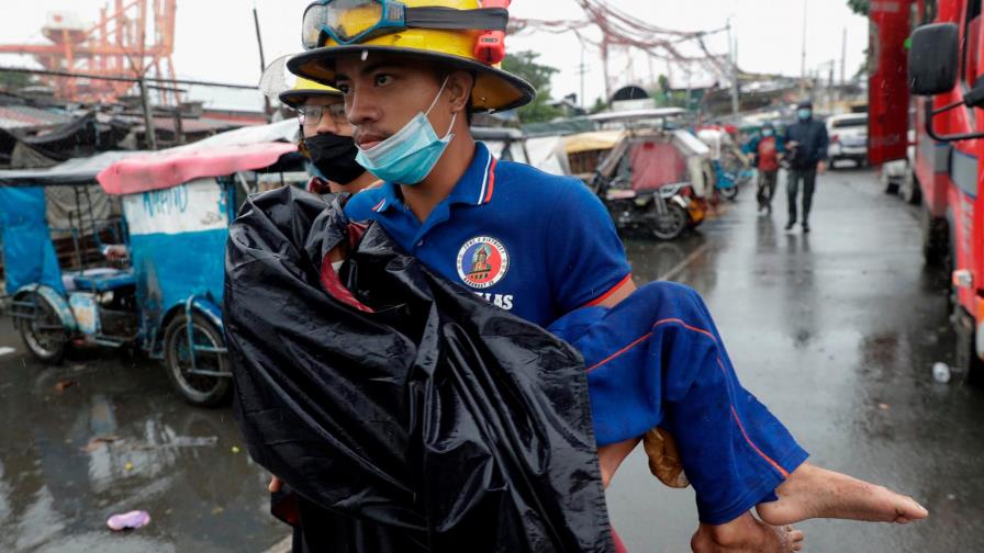 Supertifón más fuerte del año azota a Filipinas