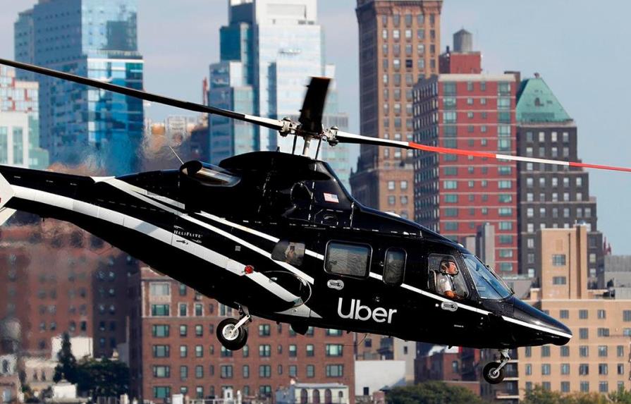 Uber estrena servicio de helicópteros en Nueva York
