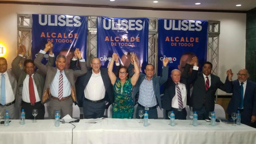 PRM presenta a Ulises Rodríguez como su candidato a alcalde PRM presenta a Ulises Rodríguez como su candidato a alcalde