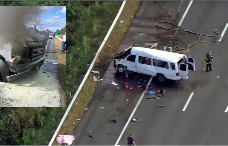 Un dominicano muerto y 13 heridos en accidente en autopista de Nueva Jersey