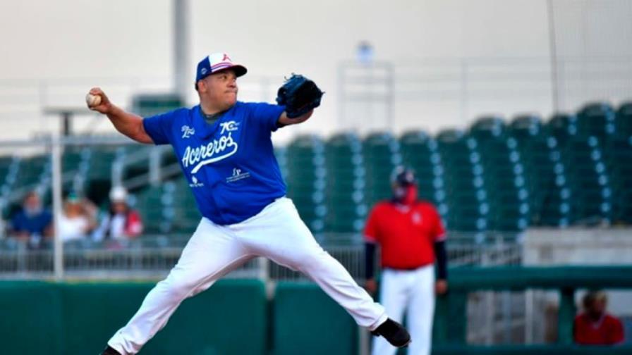 Bartolo Colón lanzó partido completo en béisbol mexicano