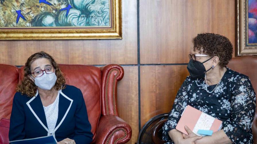 Procuradora Germán Brito coordina con Unicef acciones de protección a la niñez