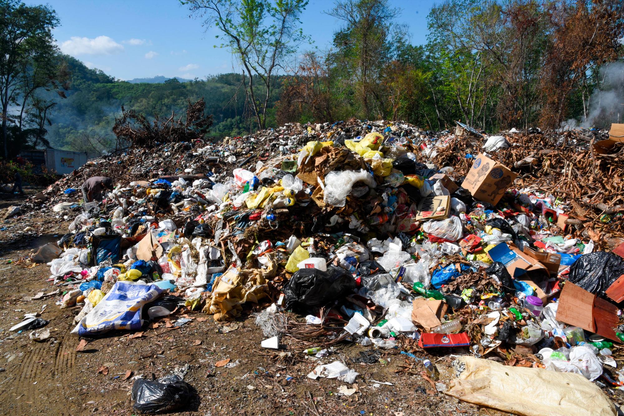 El vertedero lleva 20 años en funcionamiento.