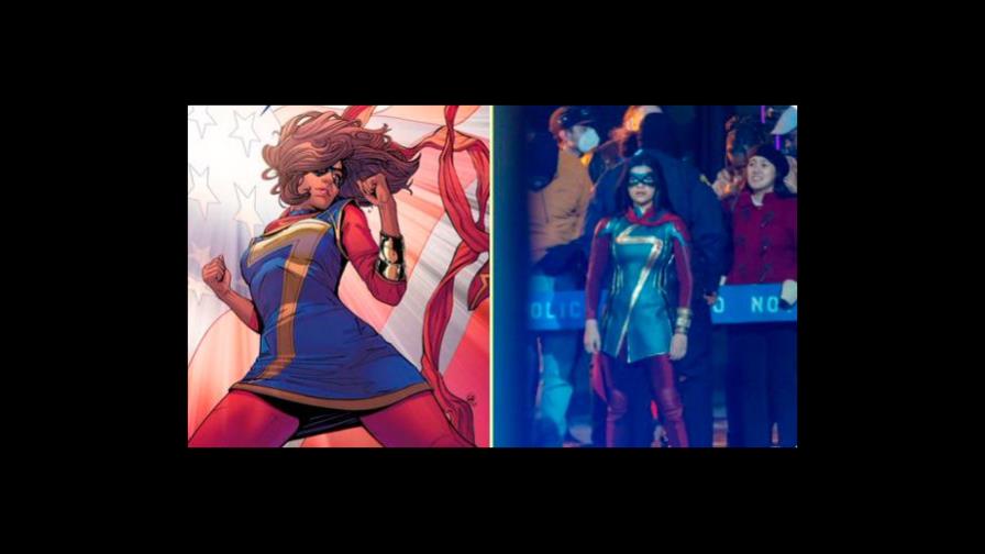 ¡Se revela el traje de Ms. Marvel y es idéntico a los cómics!