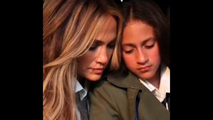¡Rompió las redes! Mira a la hija de JLo y Marc Anthony