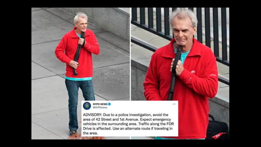 Detenido hombre armado en el exterior de la ONU en Nueva York 