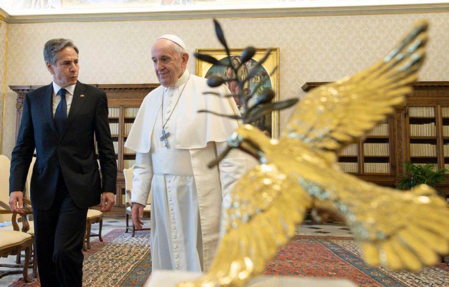 El papa recibe a Blinken en un encuentro centrado en Venezuela y Siria