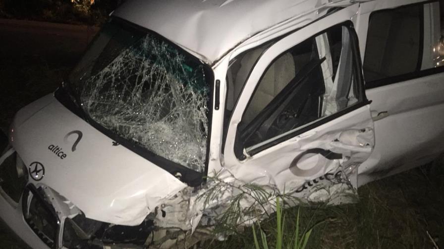 Diputada de La Romana sale ilesa de accidente de tránsito Diputada de La Romana sale ilesa de accidente de tránsito