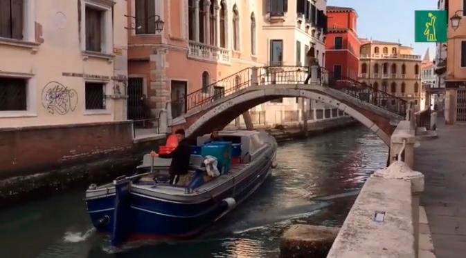 Los turistas vuelven a Venecia, tras cuatro meses de pandemia