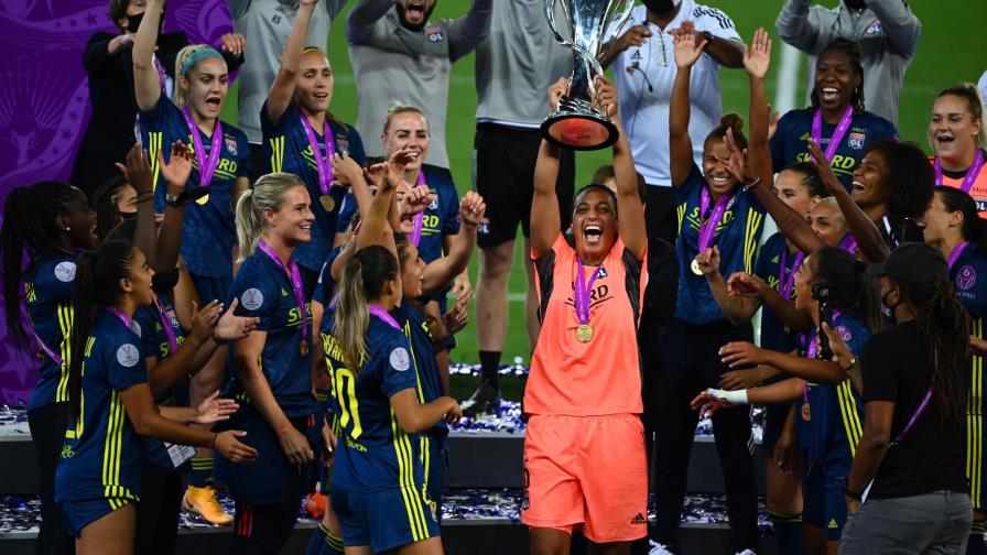Lyon gana quinto título seguido de Liga de Campeones femenina