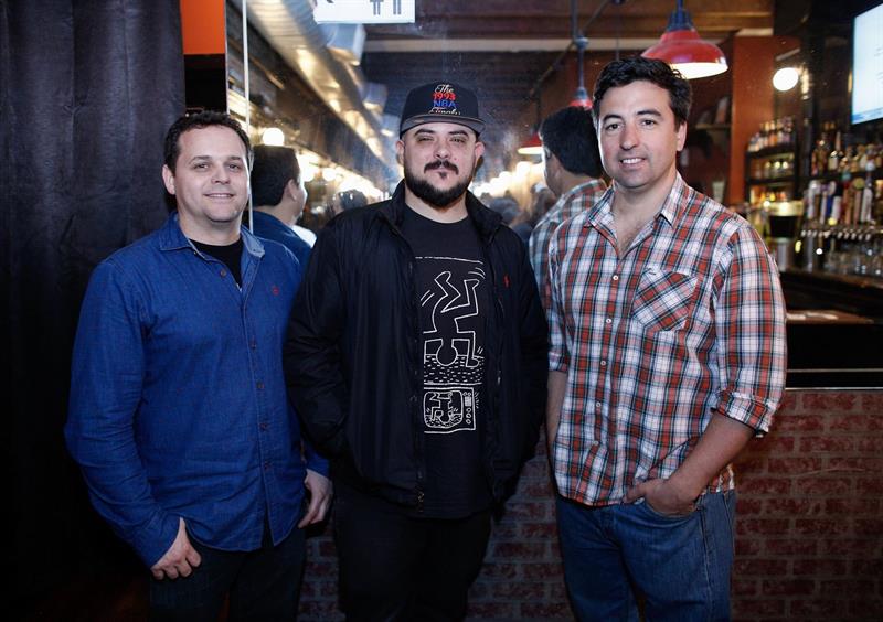 Víctor Ortega, Luis Carlos García y Pedro Ruiz Ocejo.