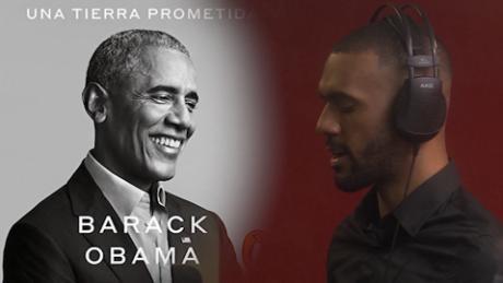 Joven dominicano pone voz en español audiolibro de Barack Obama