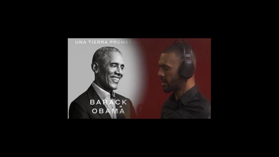 Joven dominicano pone voz en español audiolibro de Barack Obama Joven dominicano pone voz en español audiolibro de Barack Obama