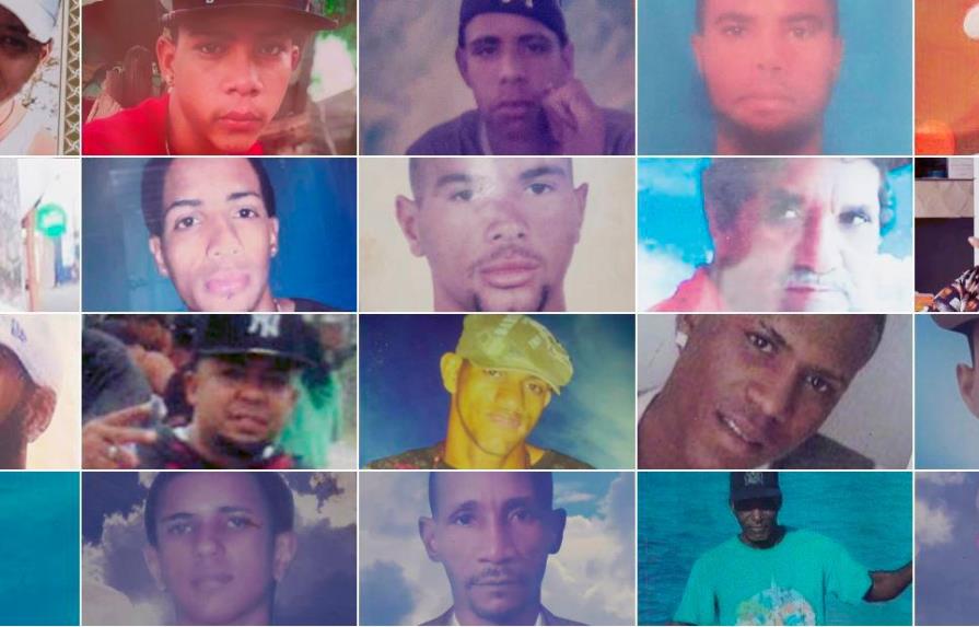 Videogalería: las historias de 33 que también fueron muertos por la policía