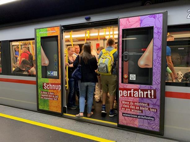 Viena “perfuma” sus trenes de metro para evitar los malos olores en verano