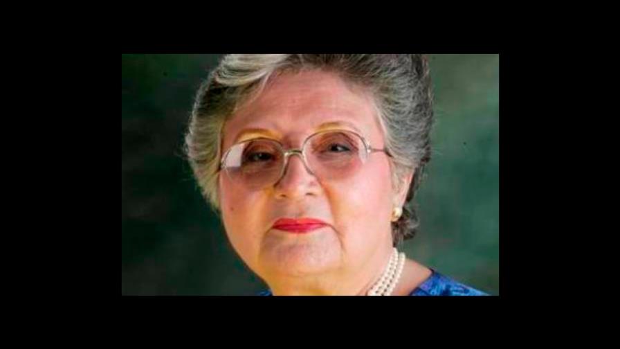 Sepultan restos de Vilma Benzo de Ferrer, exdirectora del Museo de Historia y Geografía