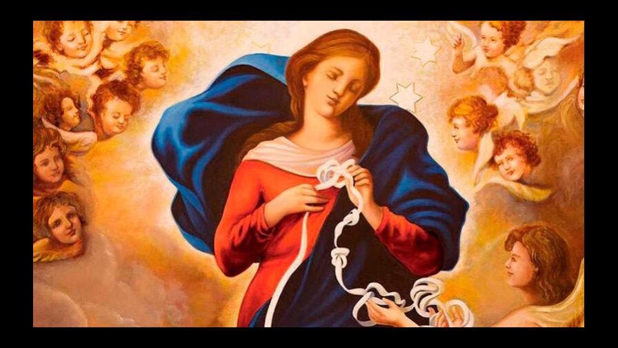 El papa pedirá a la Virgen Desatanudos que deshaga los nudos de la pandemia