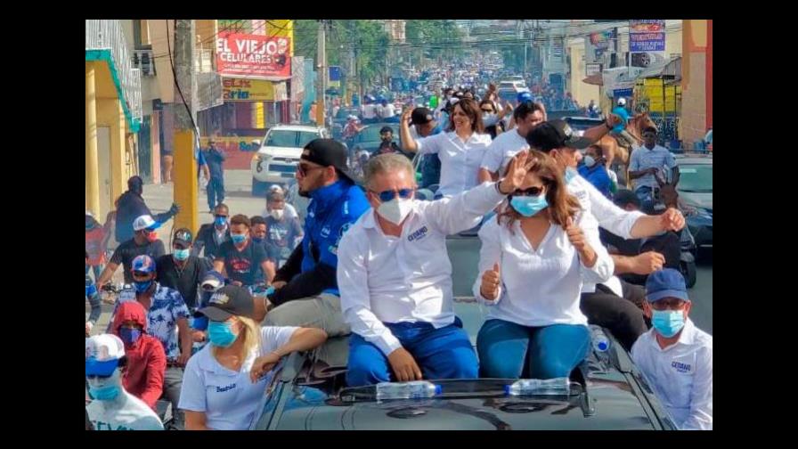 En Higüey, Virgilio Cedano proclama su independencia durante caravana de la victoria