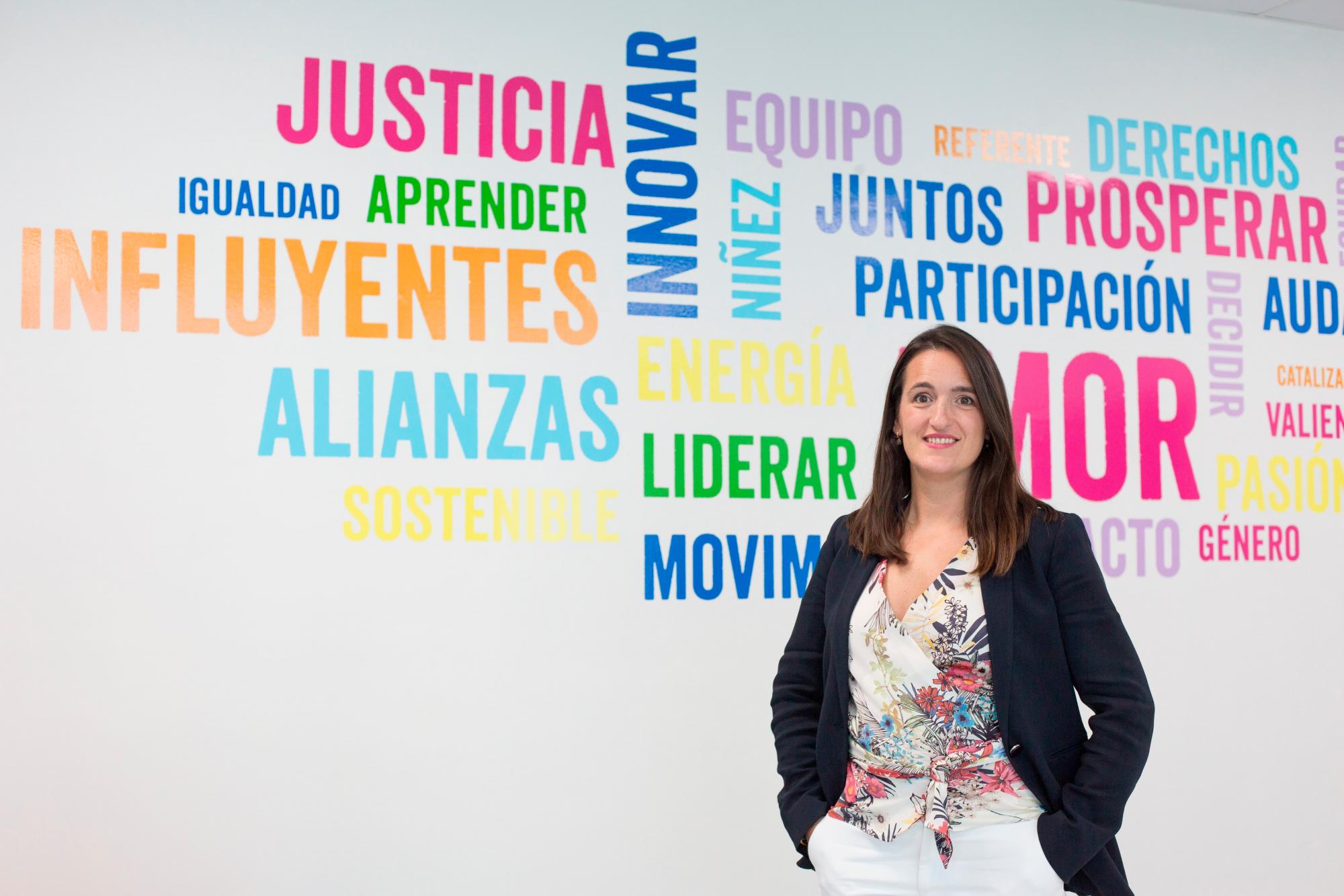 Virginia Saiz, directora País de Plan International. 