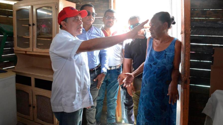 Gobierno reparará viviendas en comunidades de San Cristóbal