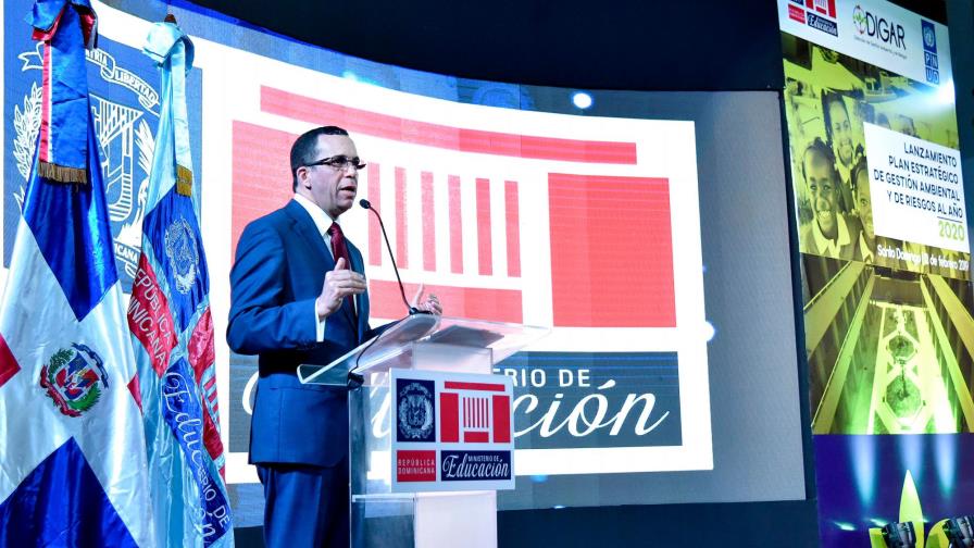 Educación pone en marcha Plan de Gestión Ambiental y de Riesgos en escuelas del país