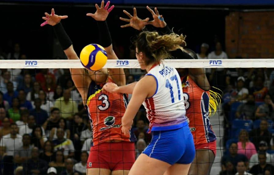 Voleibol: República Dominicana gana el primer set 25 a 20