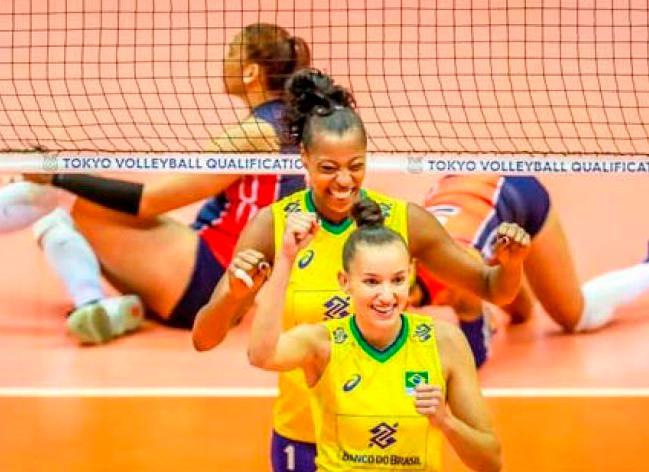 Selección femenina de Brasil es la primera en garantizar cupo a Tokio 2020