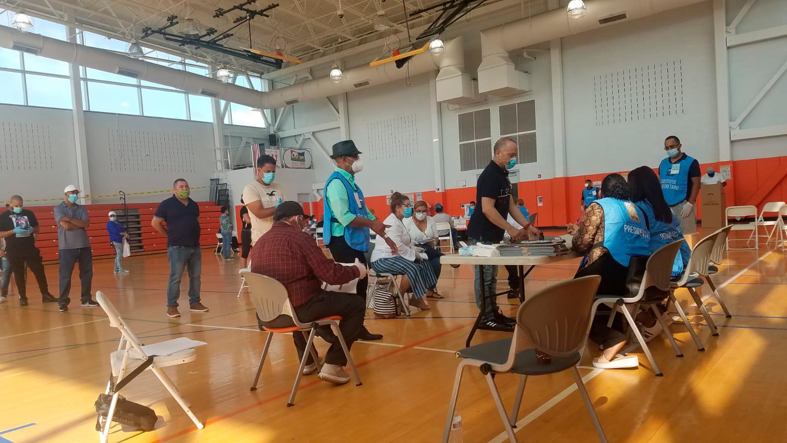 En el lugar se respeta el distanciamiento social.